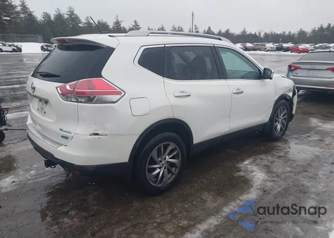 2014 Nissan Rogue Sl z USA, uszkodzony, nr VIN 5N1AT2MV4EC759846